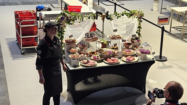 Lina Wachter (19) hat als einzige Deutsche in der Kategorie: World Champion Butcher Apprentice teilgenommen