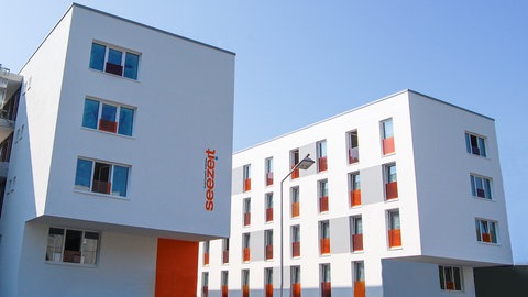 Ein Wohnheim des "Seezeit Studierendenwerks Bodensee" in Konstanz