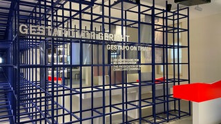 Im Hotel Silber in Stuttgart ist noch bis 20.Juli die Sonderausstellung "Gestapo vor Gericht" zu sehen.