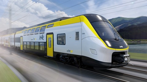 Neue Doppelstockzüge von Alstom sollen auf dem Zugnetz zwischen Stuttgart und dem Bodensee zum Einsatz kommen.