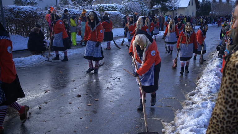 Narrensprung in Bodnegg im Kreis Ravensburg
