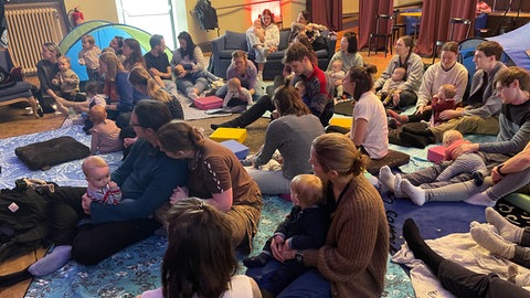 Die Bodensee Philharmonie Konstanz hat Babys im Alter zwischen 0 und 1 Jahr zu einen Babykonzert eingeladen.