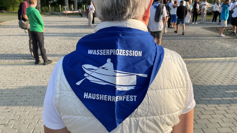 Die Mooser Wasserprozession 2026 bei Niedrigwasser
