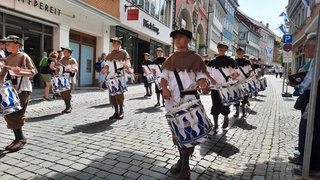 Dürfen beim Ravensburger Rutenfest nicht fehlen: die Trommlergruppen der Schulen.