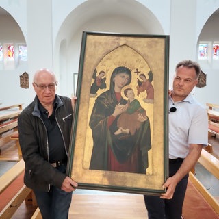 Die verschollene Madonna aus Meckenbeuren ist wieder aufgetaucht.
