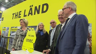 Bekanntgabe des neuen imec-Standorts in Heilbronn auf der Hannover-Messe 2025.