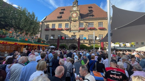 Die Kosten für Großveranstaltungen wie dem Heilbronner  Weindorf steigen stark an - vor allem wegen der Sicherheit.