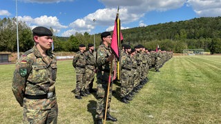 Soldaten des Panzerbatallions Hardheim