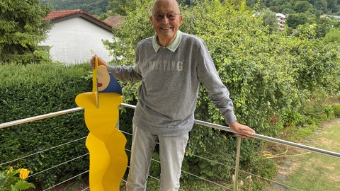Heiner Sefranek in Künzelsau: Über Jahrzente prägte er das Jeans-Label MUSTANG. Dem SWR erzählt er über sein Leben.