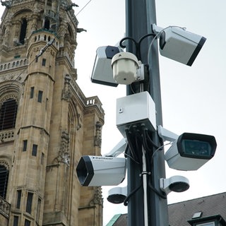 Videoüberwachung der Polizei in Heilbronn