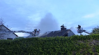 In Wertheim hat ein Feuer ein Wohnhaus zerstört.