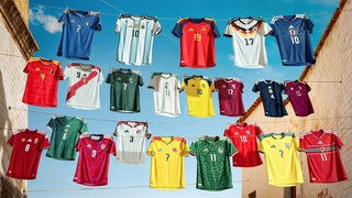 Die offiziellen Heimtrikots der Fussball-Weltmeisterschaft 2026