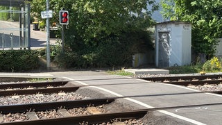 Der Bahnübergang in Leingarten: Laut Polizei funktionierte sowohl das Warnsignal als auch die Ampelanlage.