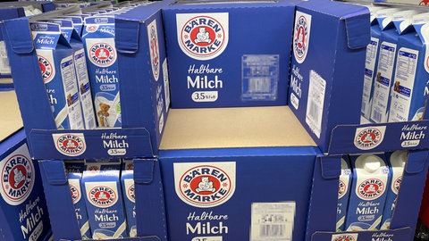 Die Bärenmarke H-Milch gehört zur Almil AG in Bayern.