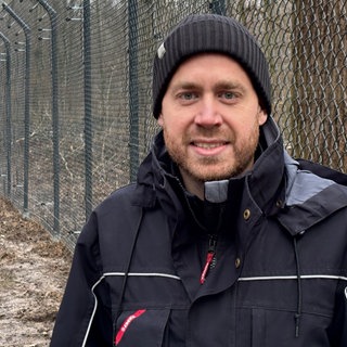 Marco Roller ist Tierarzt im Zoo in Karlsruhe