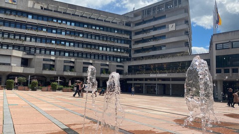 Das Rathaus in Pforzheim