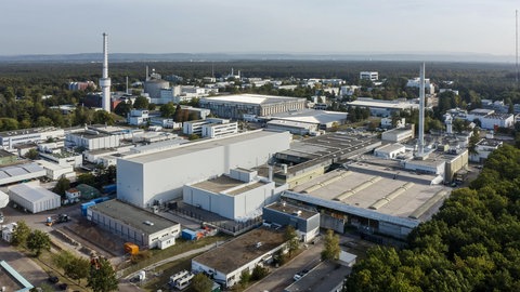 Das neue Lagergebäude für mittelradioaktiven Atommüll auf dem Campus Nord des KIT