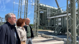 Besuch auf der Baustellelle: Netzbetreiber TransnetBW informierte am Tag der Offenen Tür über den Bau des neuen Umspannwerks in Bühl 