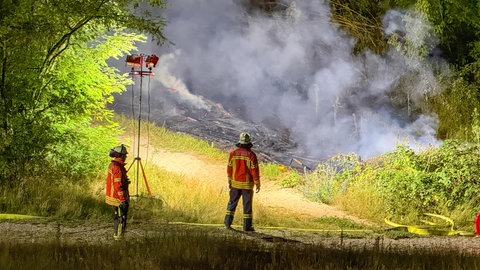 Waldbrand Karlsruhe-Neureut