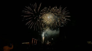 Das Feuerwerk Silvester 2024 in Kappelrodeck