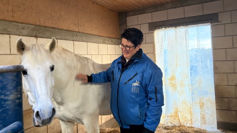 Ulrike Störzbach hat durch das Reiten zurück ins Leben gefunden. 