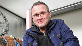 Mathias Peterle vom Kampfmittelbeseitigungsdienst Baden-Württemberg