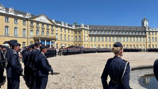Feierliches Gelöbnis der Bundeswehr in Karlsruhe