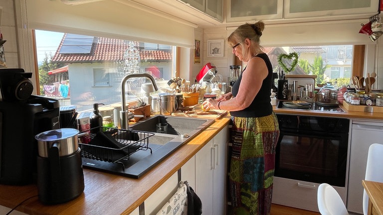 Jens Schäfer und Sonja Guglielmoni wohnen in einem Tiny House in Bühl-Eisental 