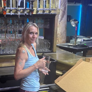 Katrin Gottlewski ist die neue Besitzerin des Clubs "Saal51". Es war die letzte Disco in der Stadt. Die Schließung im Mai hatte eine Welle der Enttäuschung ausgelöst.