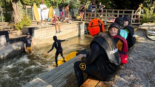 Surfwelle Pforzheim mit Kids