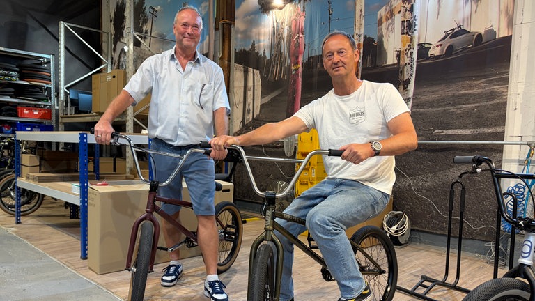 Thomas Göring fährt mit 55 Jahren noch BMX