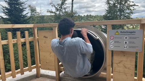 Die Riesenrutsche in Calw wurde am 18. September 2026 eröffnet. 