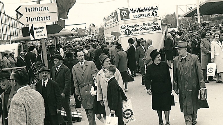 Maimarkt Mannheim 1960er Jahre