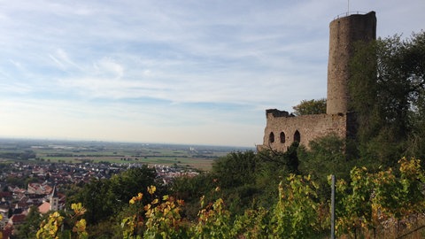 Strahlenburg im Abendlicht