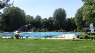 Freibad in Ladenburg 