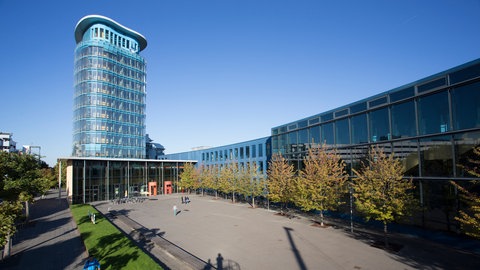 Der Campus der privaten SRH University in Heidelberg.