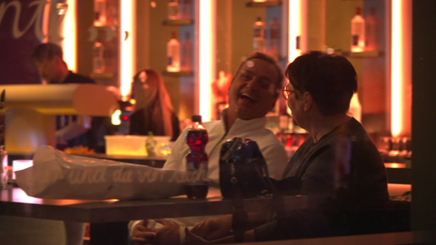 Blind Date im "Betten-Kino" in Leonberg
