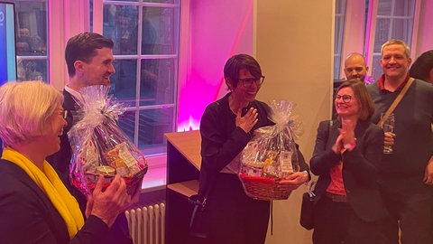 Wahlparty der FDP in Stuttgart