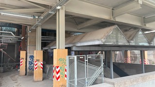 Bauarbeiten am Hauptbahnhof Stuttgart