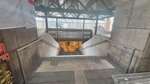 Zugang zur Klettpassage