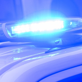 Blaulicht der Polizei 