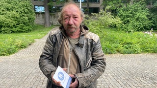 Der Stuttgarter Obdachlose Schwalbe