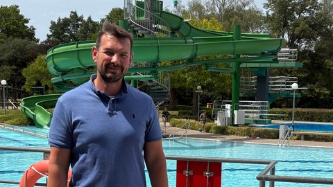 Sascha Seitz im Wunnebad in Winnenden.   