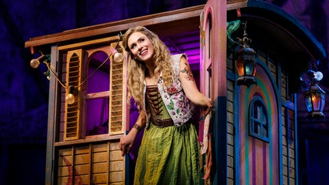 Schauspielerin und Sängerin Sabrina Weckerlin im Pop-Musical "Und Julia"