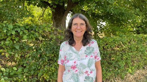 Vertrauensperson Andrea Bauer. Sie ist eine von neun Vertrauenspersonen, die Landwirtinnen und Landwirten in Baden-Württemberg aus der Krise helfen will.