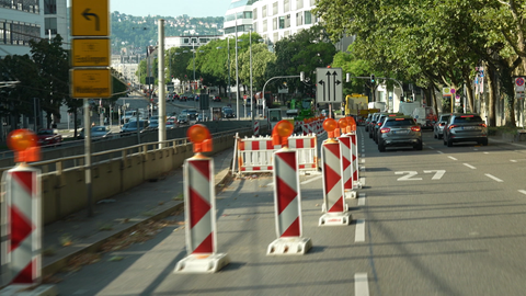Wer in Stuttgart unterwegs ist, kommt nicht um Baustellen herum.
