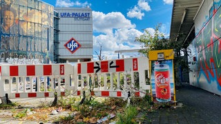Seit 2020 steht das Multiplex-Kino UFA-Palast in Stuttgart leer.