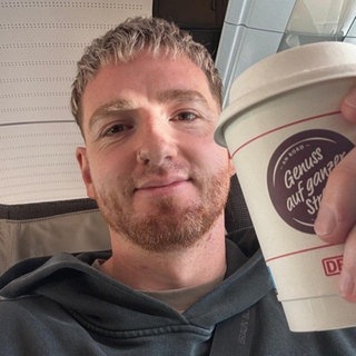 Justus in der Bahn