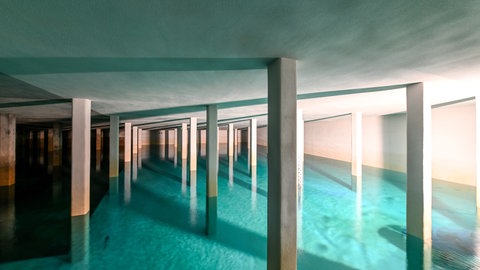 Trinkwasserbehälter der Bodensee Wasserversorgung