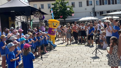 Maultaschen-Kreationen in vielen verschiedenen Variationen werden auf dem ersten Maultaschenfestival in Metzingen angeboten.